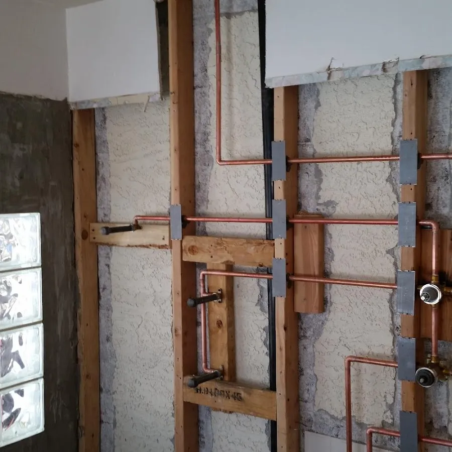 Copper pipe installation for Burst Pipe Repair in Caribou